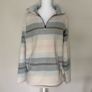 JACHS Girlfriend Sherpa Lined 1/4 Zip Pull-Over